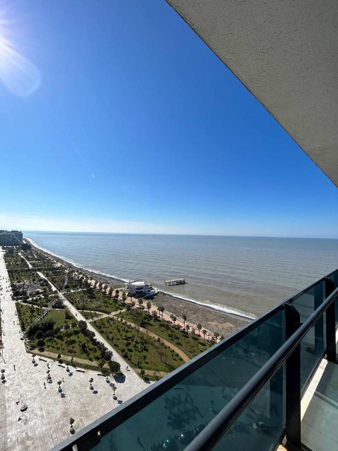 Студия С Потрясающим Видом На Море В Orbi Beach Tower Batumi Exteriör bild