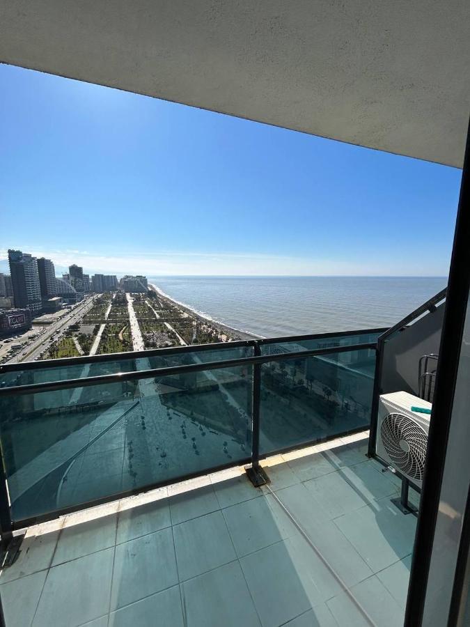 Студия С Потрясающим Видом На Море В Orbi Beach Tower Batumi Exteriör bild