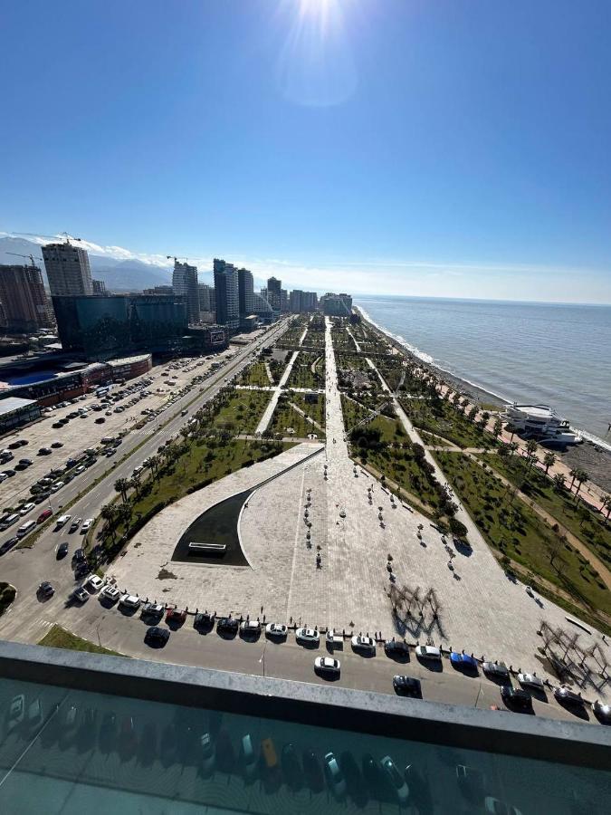 Студия С Потрясающим Видом На Море В Orbi Beach Tower Batumi Exteriör bild
